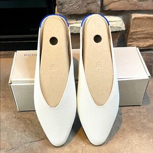Rothy’s Vanilla Bean Almond Toe Demi’s Size 10.5